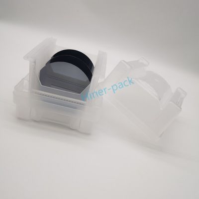 Αγορά Καθαρό PP Wafer Shipping Box Carrier με Κασέτα 4 ίντσες 100mm Χρησιμοποιείται σε Wafer Fab online manufacture