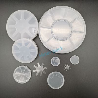 Αγορά OEM 1 ιντσών Single Wafer Coin Shipper PP Wafer Carrier online manufacture