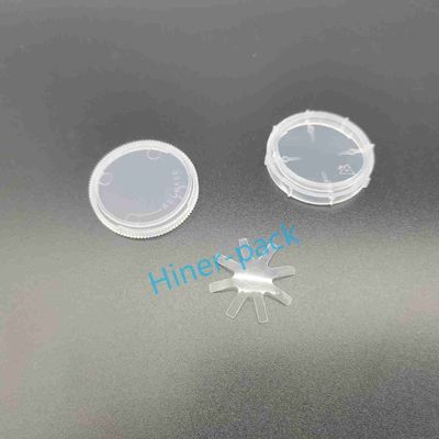 Αγορά 25.4mm 1 Inch Single Wafer Carrier Shipper Πολυπροπυλένιο υλικό χαμηλή εκπομπή αερίων online manufacture