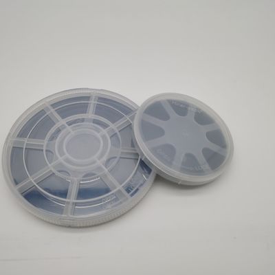 Αγορά Ασφαλής Μονό Wafer τοποθέτηση βάσης Κεπάκι ελατήριο σετ Πολυπροπυλένιο Διαφανές 1pcs Shipper Box online manufacture