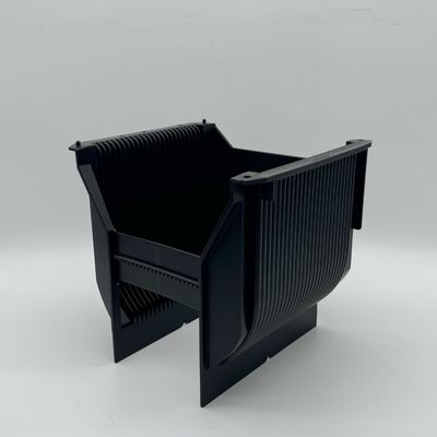 Αγορά 8 ιντσών Ultra Clean Wafer Cassette Box με 25 χωρητικότητα σε μαύρο υλικό προστασίας ESD online manufacture