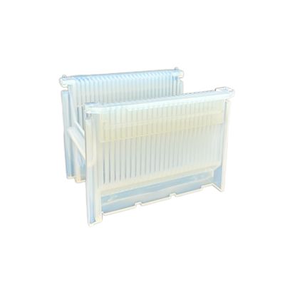 Αγορά 25 Slots Προσαρμόσιμη PFA ημιαγωγός Wafer Cassette με ανθεκτικό online manufacture