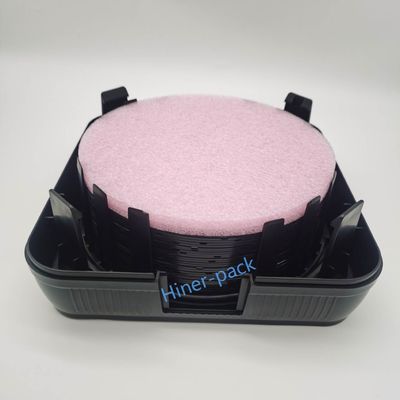 Υψηλής απόδοσης στρογγυλά ESD Wafer Foam Buffer Pads
