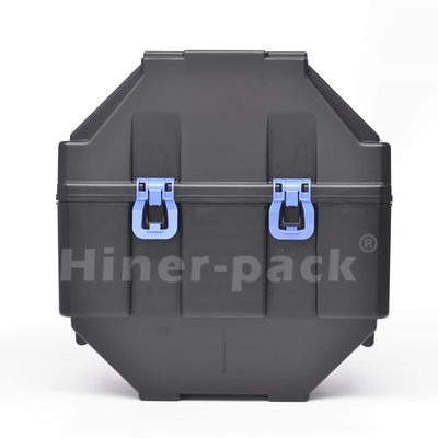 Για 25PCS 12 ίντσες Wafer Flex Frame Shipper Conductive PP Μαύρο Wafer αποθηκευτικό κουτί